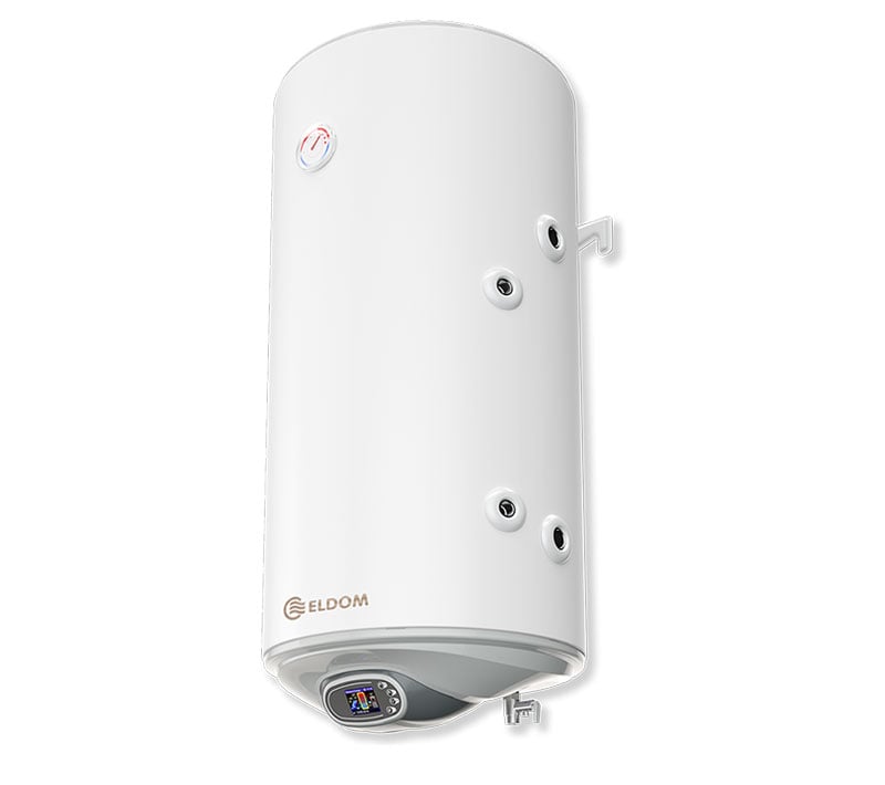 Вертикален бойлер с дясна серпентина Елдом WV10046SRE / 3000W / 100л