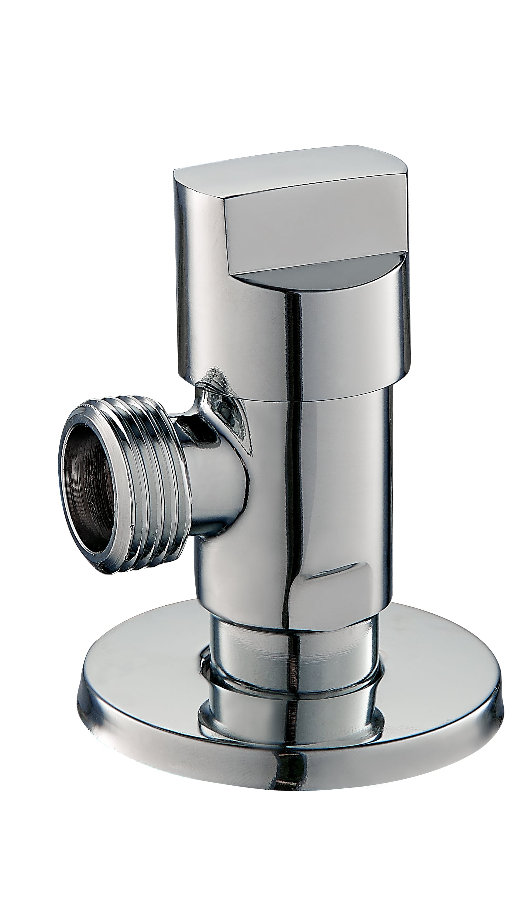 Ъглов кран с керамичен механизъм 1/2" х 3/4" модел 1013