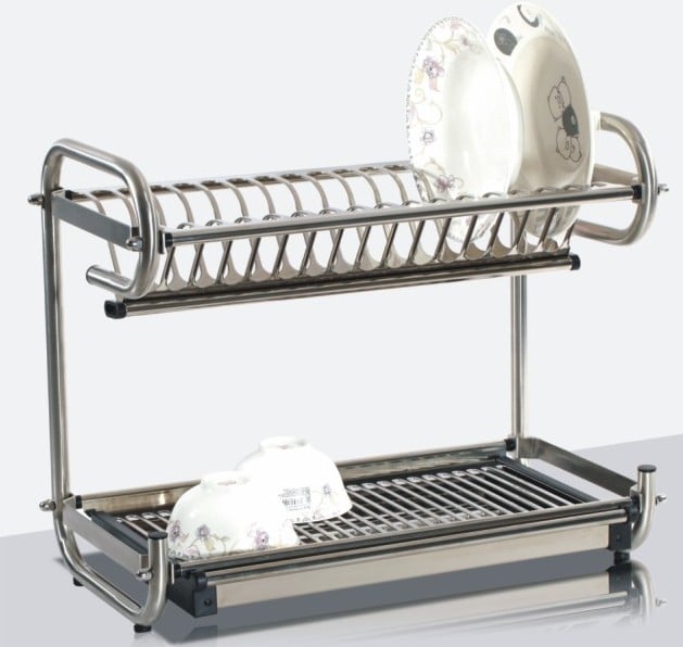 Сушилник за съдове Inter Ceramic 228 B / 43х24х34см