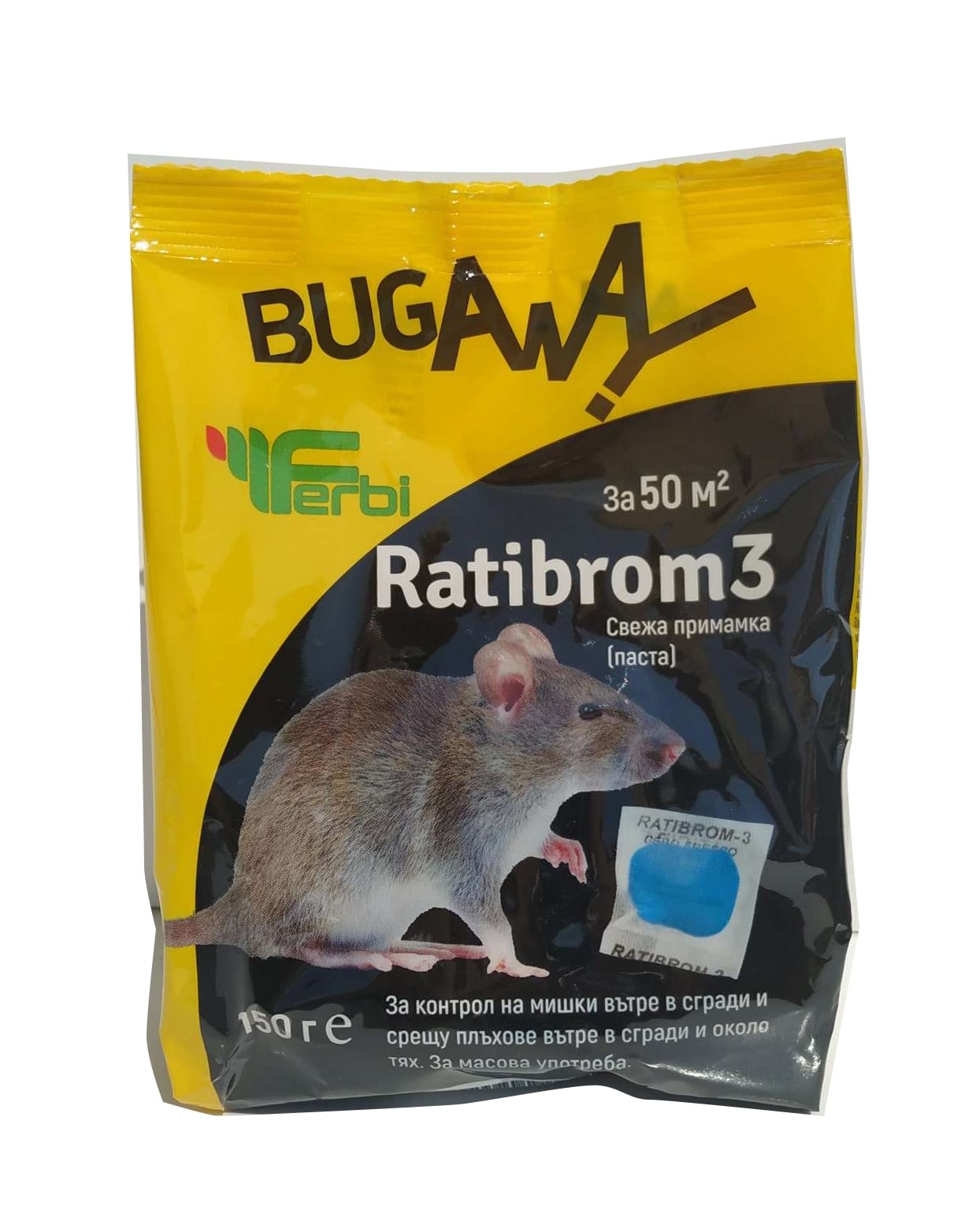Биоцид Паста Ратибром 3 150 г