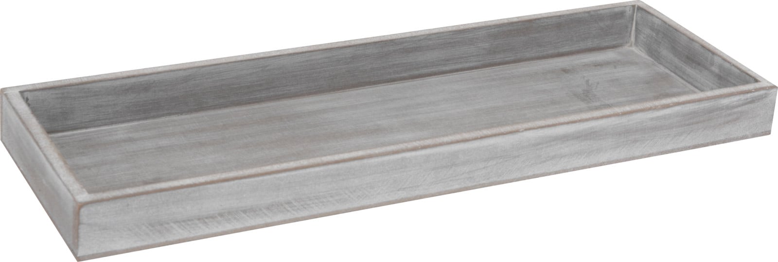 Дървен поднос Grey Wash 14х40см 