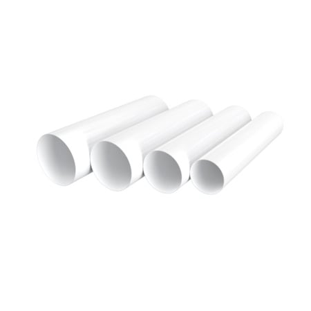 Кръгъл PVC въздуховод Era 12.5VP1.5 / ø125мм 1.5м