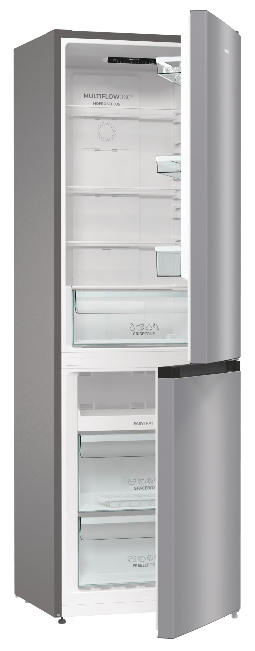 Комбиниран хладилник Gorenje NRK6191PS4 / 300л 