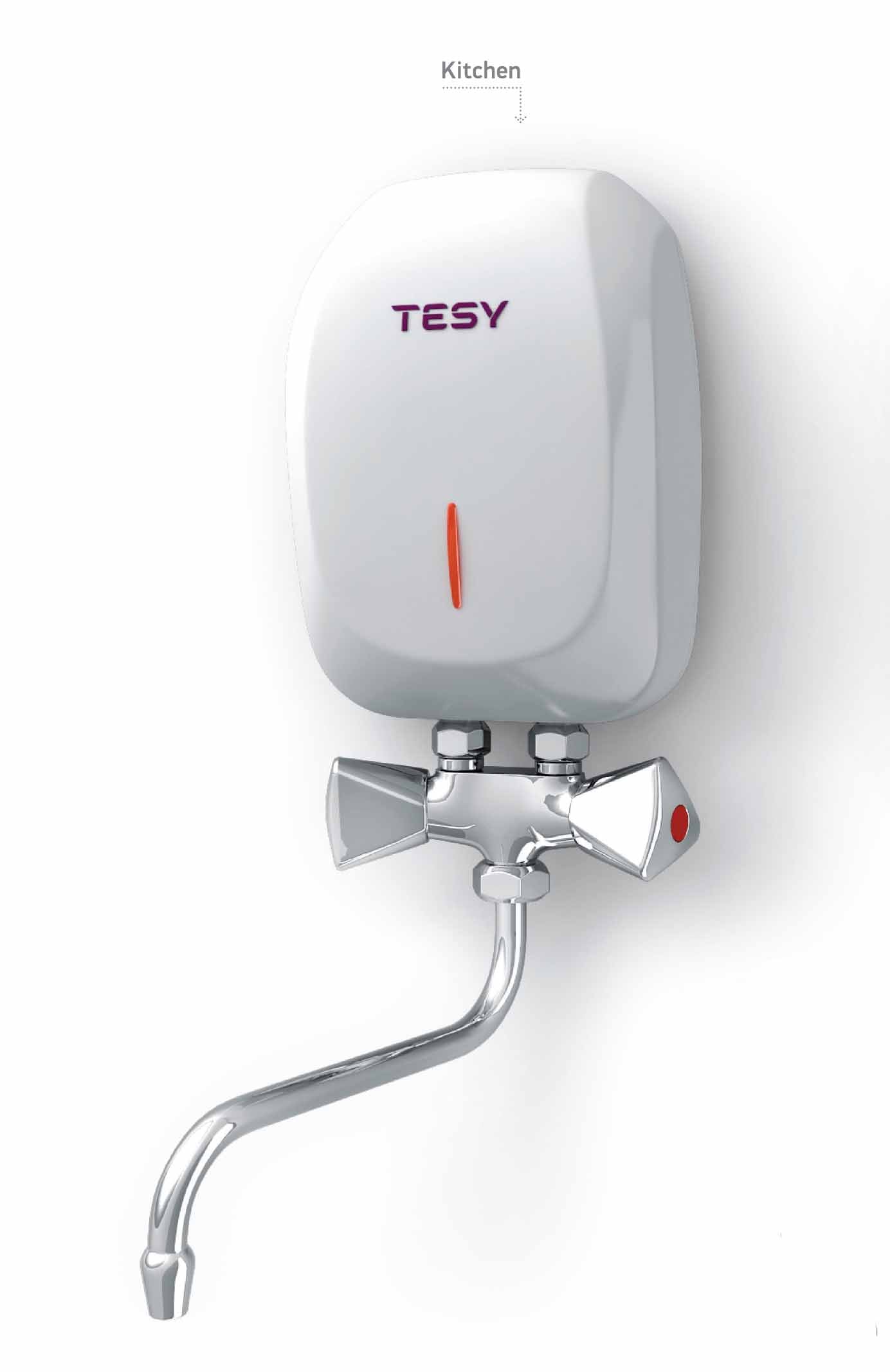 Проточен бойлер Tesy IWH 35 X02 KI 3500W