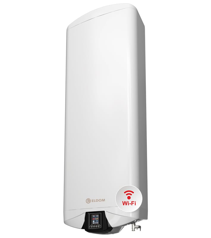 Многопозиционен бойлер Елдом Galant DU100W-W Wi-Fi 80л 2100+1200W