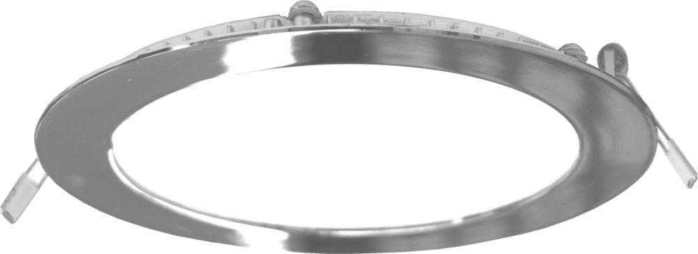 LED панел мини кръг Into 12W 4000К драскан хром