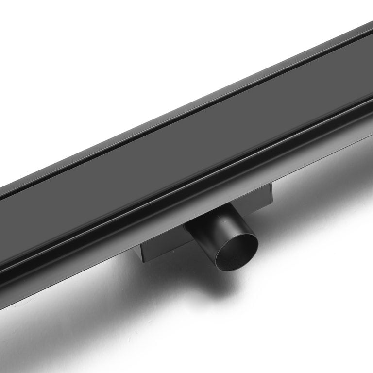 Линеен сифон Duplex Black 700мм ф40/50мм