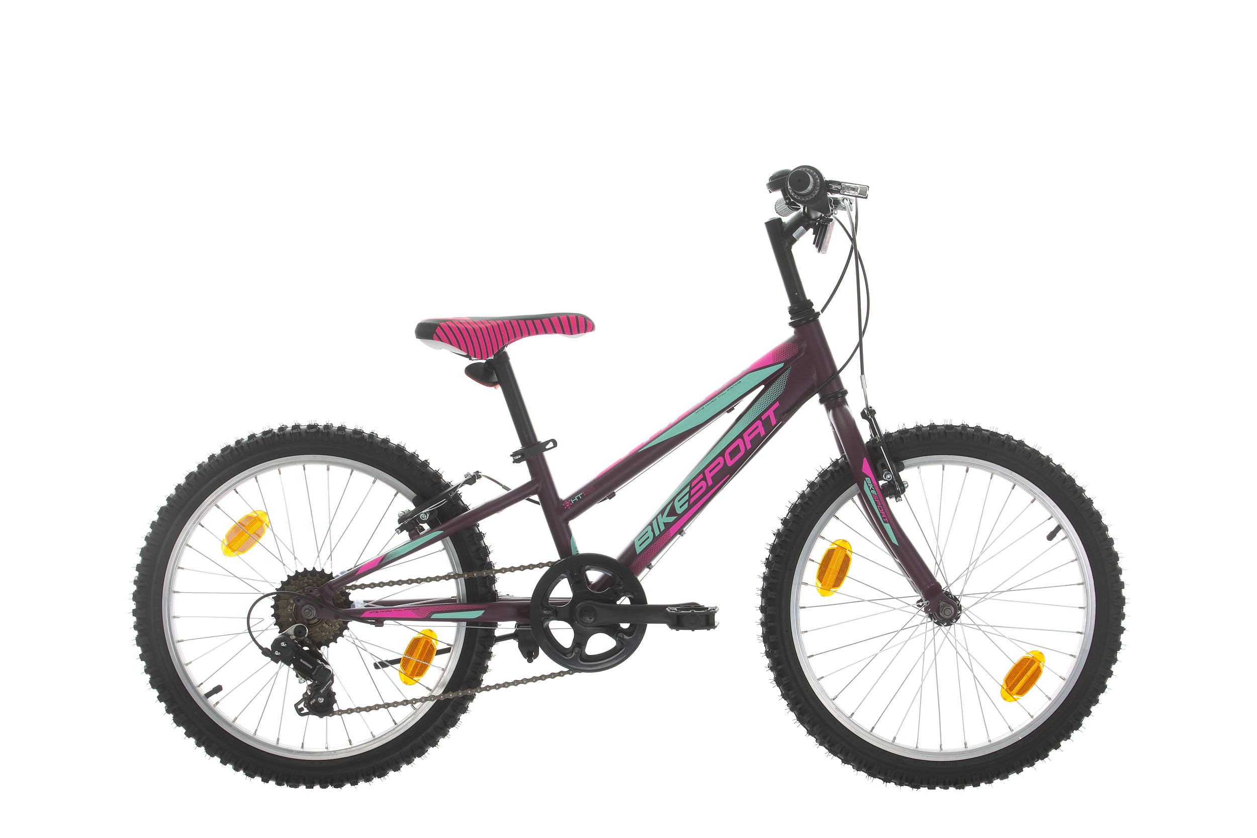 Велосипед Bikesport Viky BS21 20" лилав мат