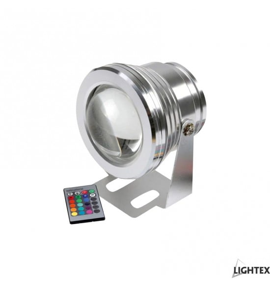 Градинско осветление Lightex 10W RGB 12V 60D алуминий