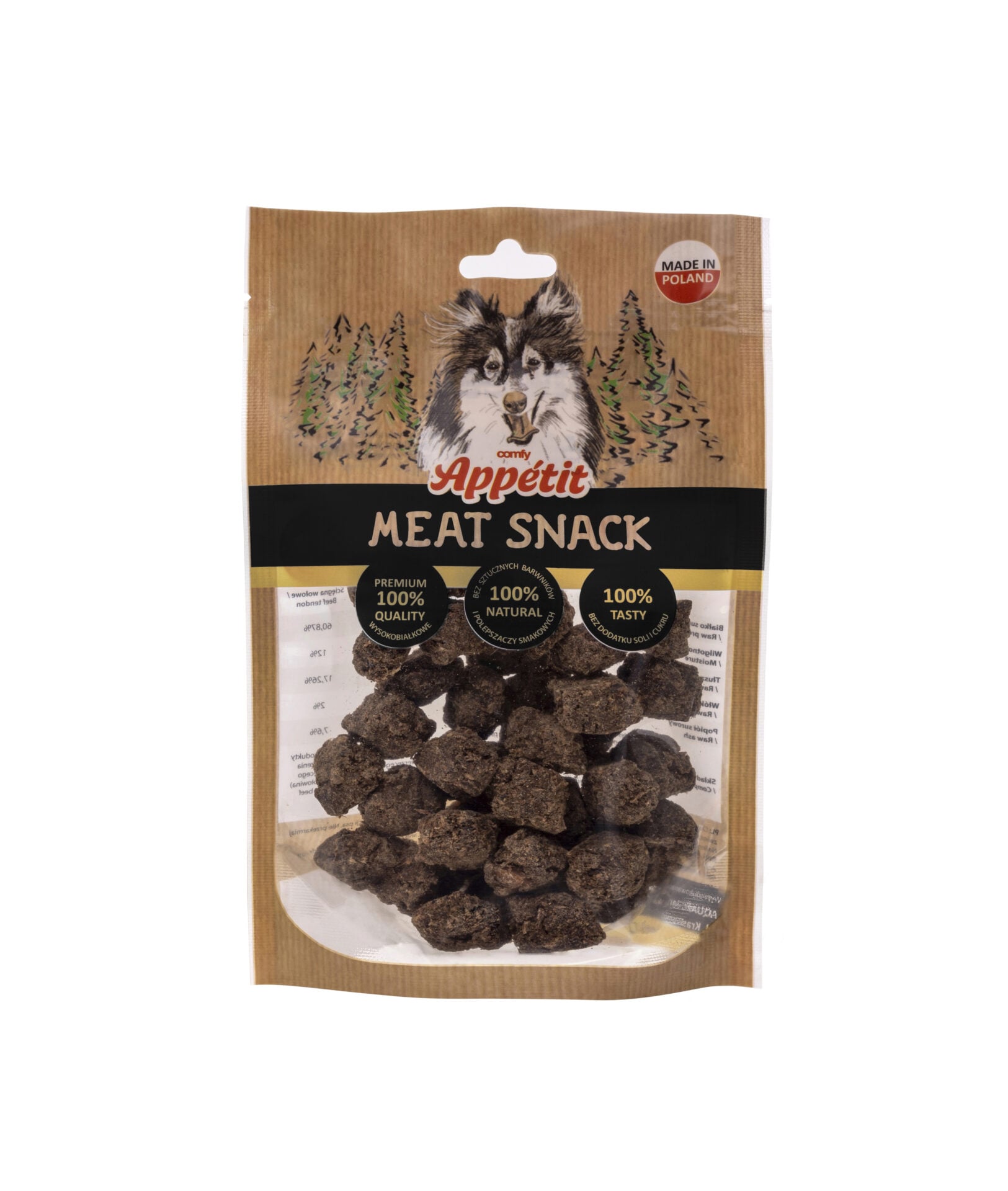 Лакомство за куче Comfy Appetit Meat Snack Meat Morsele