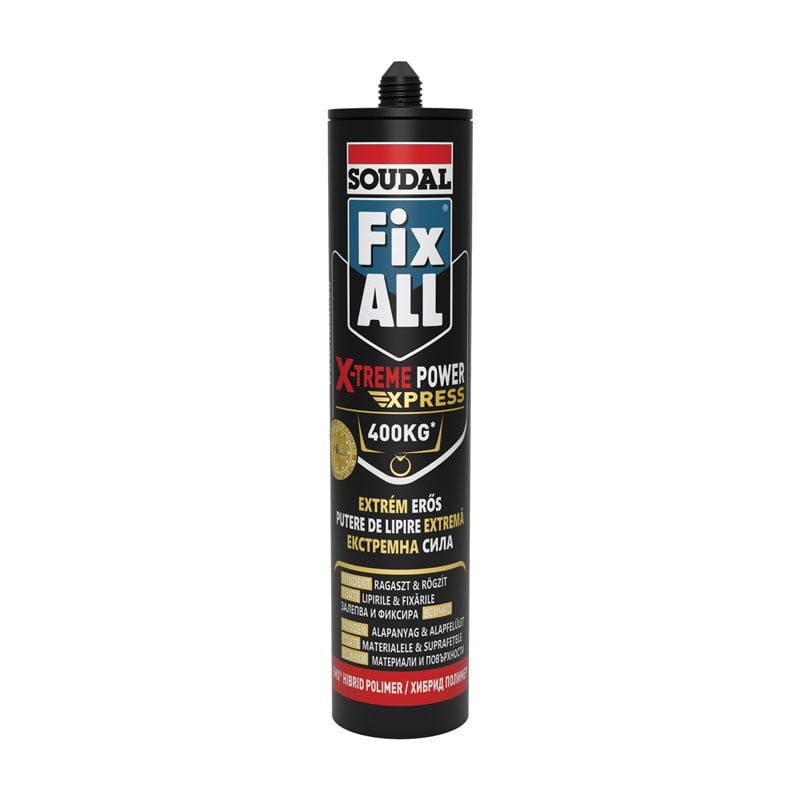 Монтажно лепило Soudal Fix ALL X-Treme Power Express 280мл