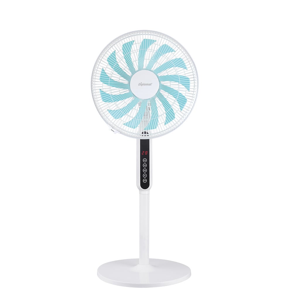 Стоящ вентилатор с дистанционно Diplomat DFX-535RC 16" / 41 см / 60 W