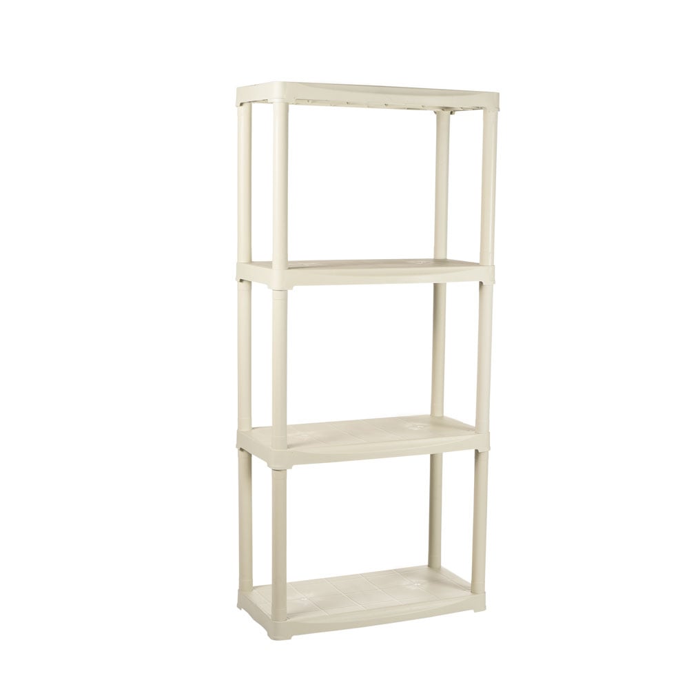 Стелаж PVC 60х30х133см бежов