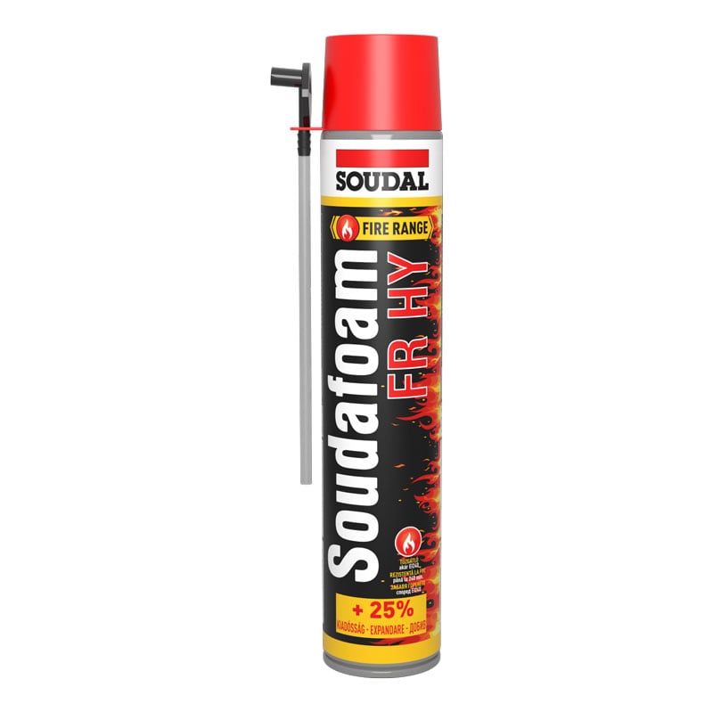 Огнеустойчива пяна ръчен вариант Soudal 750мл