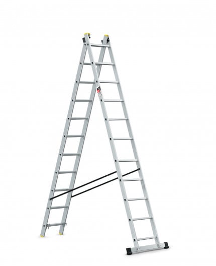 Алуминиева стълба Multisystem 2x11 стъпала