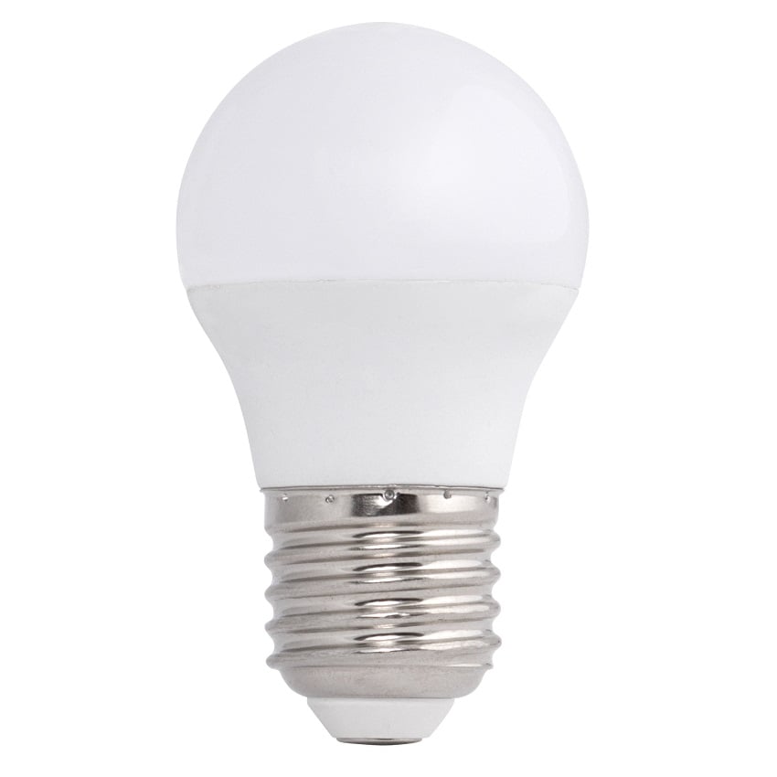 LED крушка топка Ultralux E27 5W 4000K 
