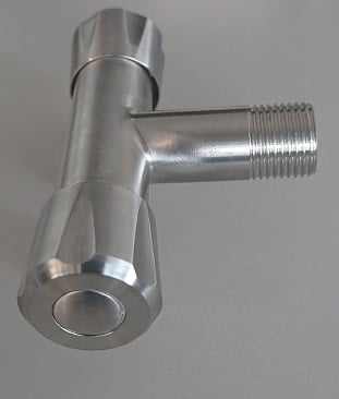 Двоен кран с керамичен механизъм 1/2-1/2x1/2''