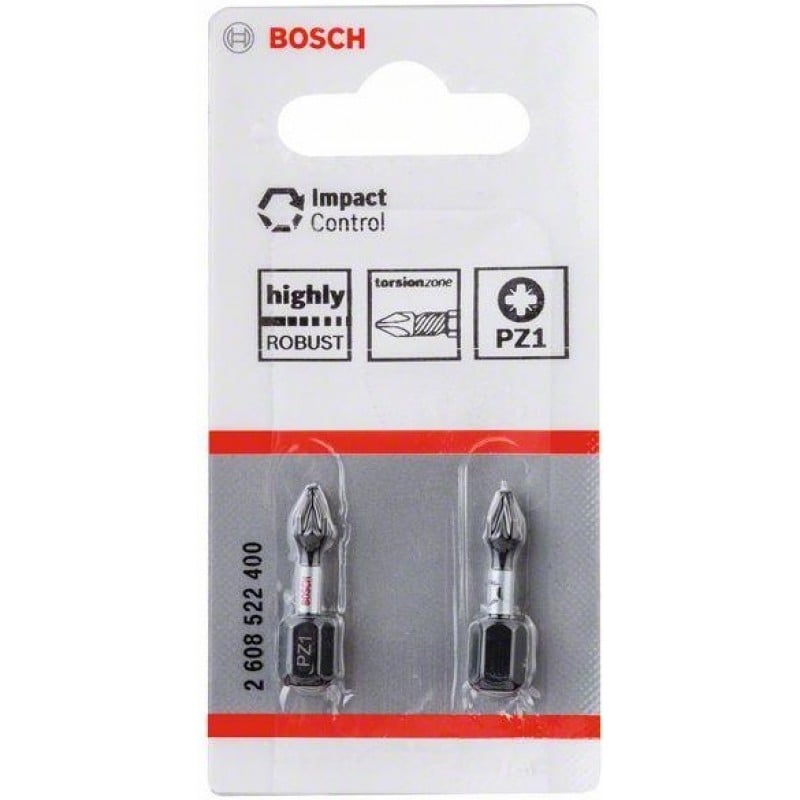 Битове Bosch Pro Pozidriv Impact  PZ1 / 25мм 2 броя