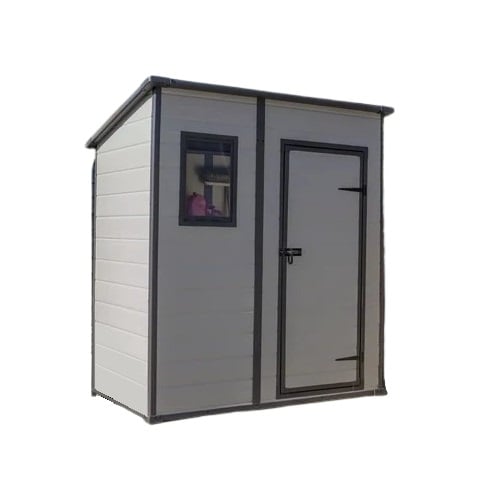 Градински навес барака Keter Manor Pent мод.6x4 Beige 200х183х111см