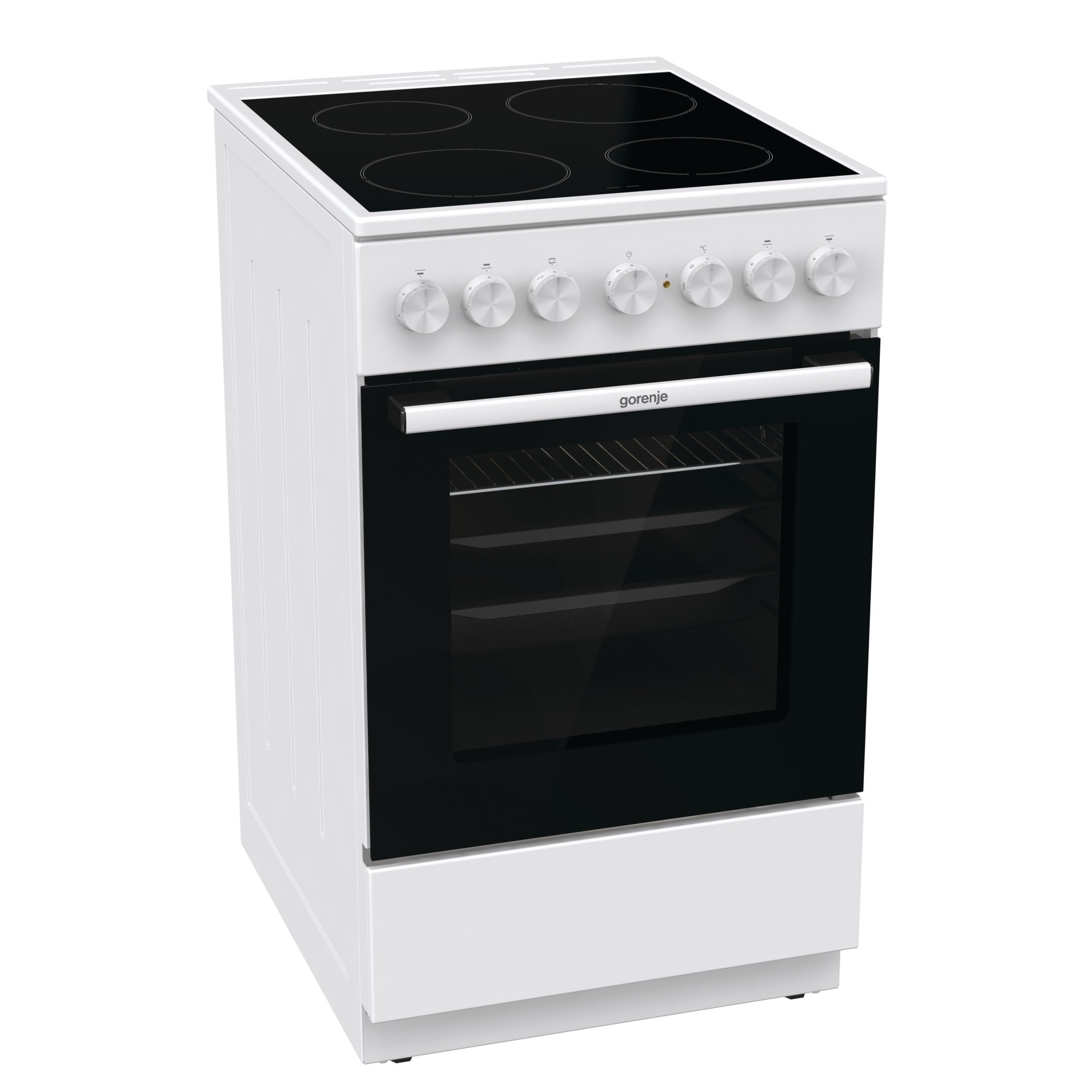 Готварска печка с керамичен плот Gorenje GEC5B41WG 62л / А