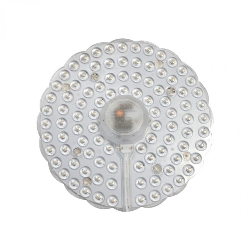 LED платка с магнит Lightex 12W 4000K кръг