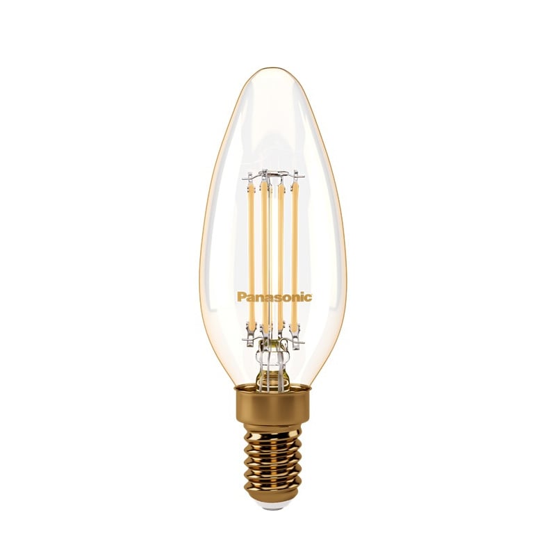 LED крушка Fil Gold Panasonic E14 2W 2000K