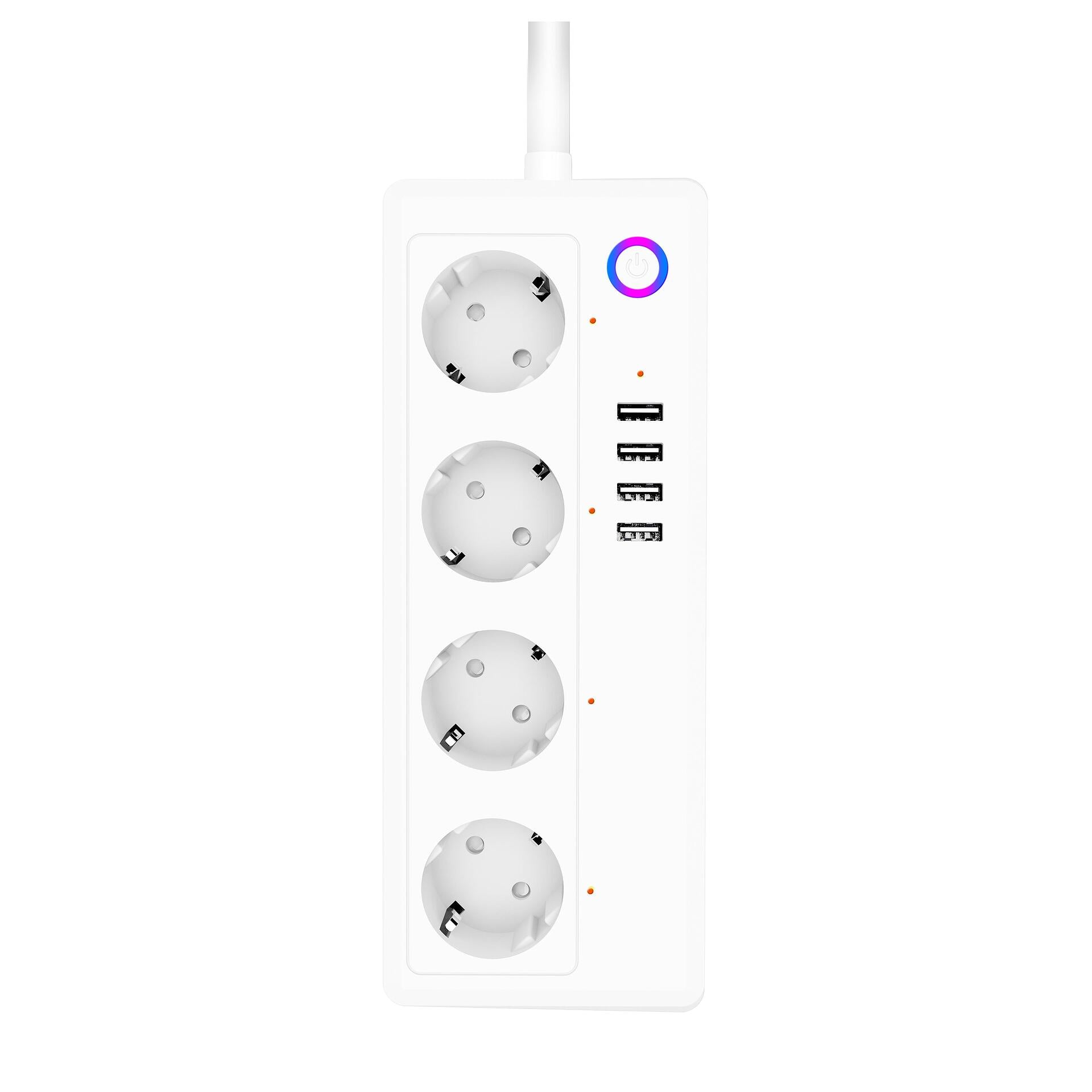 Smart WiFi разклонител с 4хUSB изхода Elite ES-WSP001-4+4USB