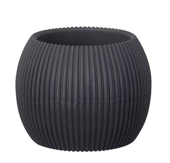 Саксия кактус №3 Horecano Home G-363-A антрацит Ø14.6 x 11.5 см