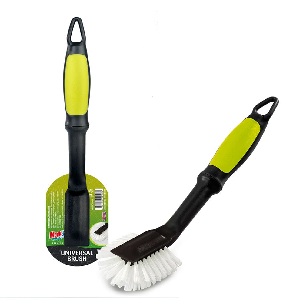 Домакинска четка с твърд косъм Magic clean Premium