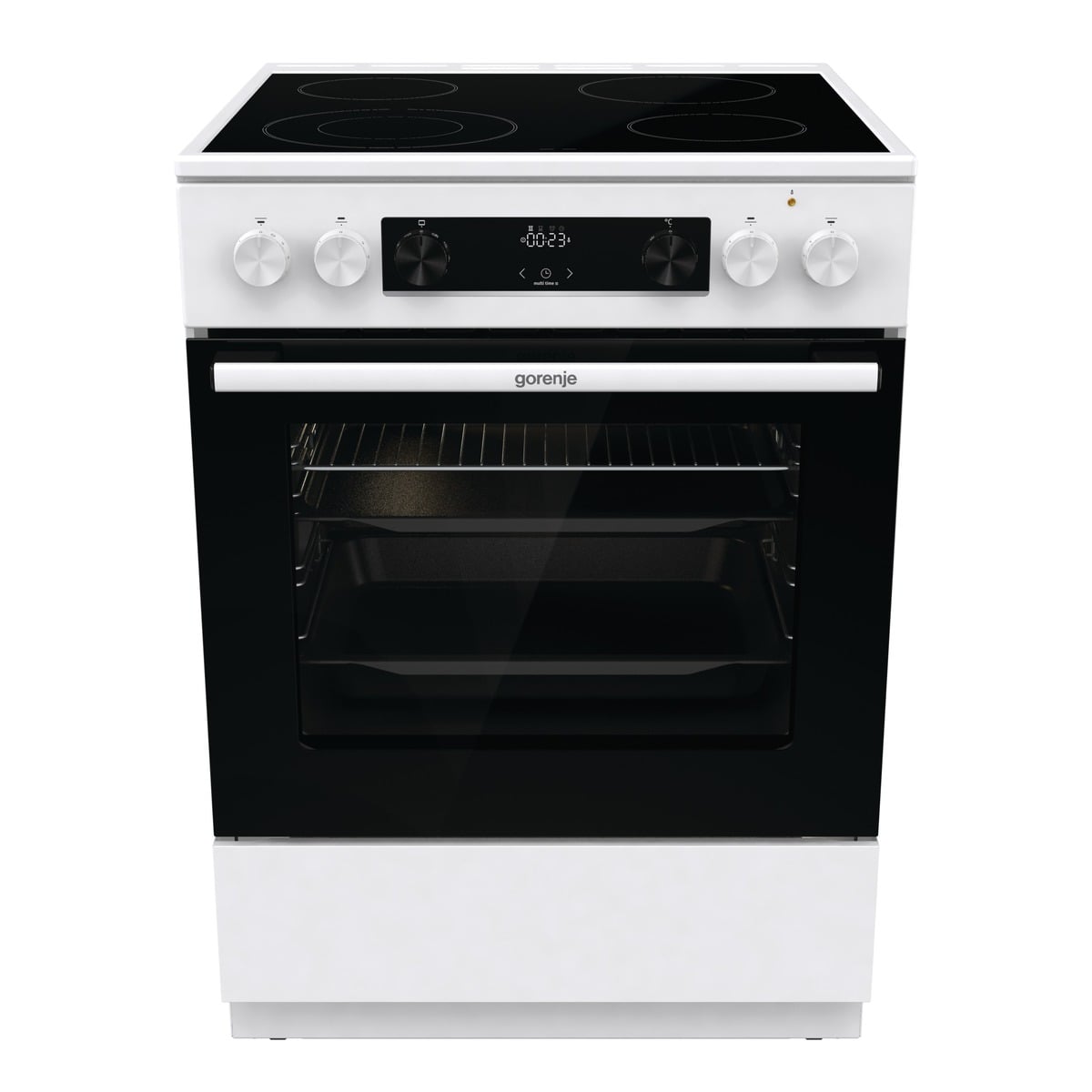 Готварска печка с керамичен плот Gorenje GECS6C70WC 71л / А