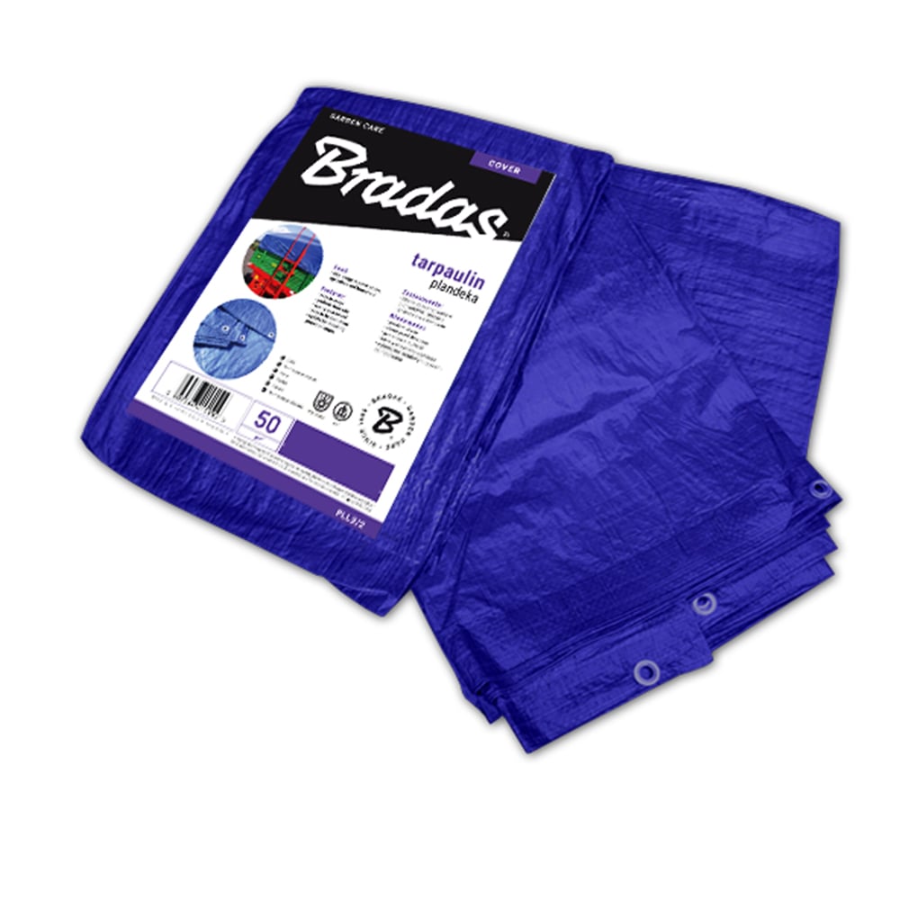 Платнище Bradas Standard 50г/м2 / 4x6м/Синьо