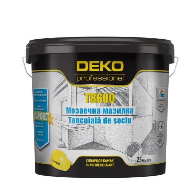Мозаечна мазилка Deko Professional T8600 / 1093 / 25 кг