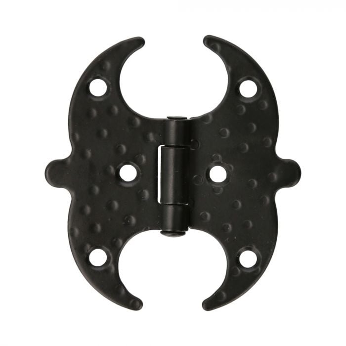 Шарнирна панта Скарабей Amig Black Rustic style мод.553 / 75x70мм 