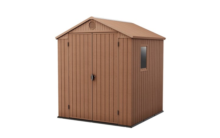 Градински навес барака Keter Darwin 6x6 Brown 221х183х190см