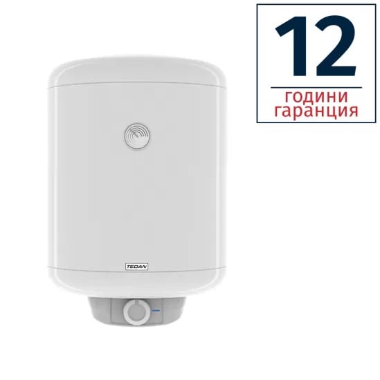Вертикален бойлер Tedan Ceramic Inox 80л 2000W