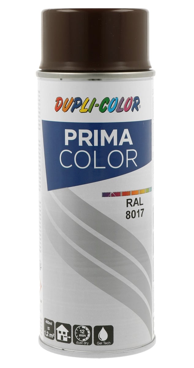 Спрей боя Dupli Color Prima RAL 8017 шоколадово кафяво 400мл