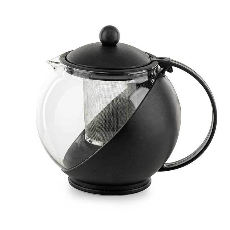 Кана с цедка Muhler MR-8126BJS черна 1.25л