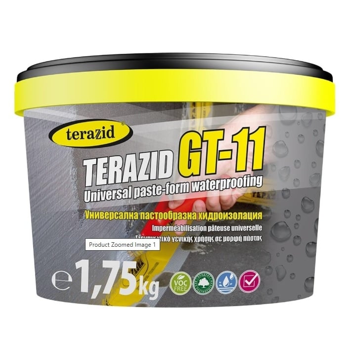 Течна хидроизолация Теразид GT-11 / 1,75кг