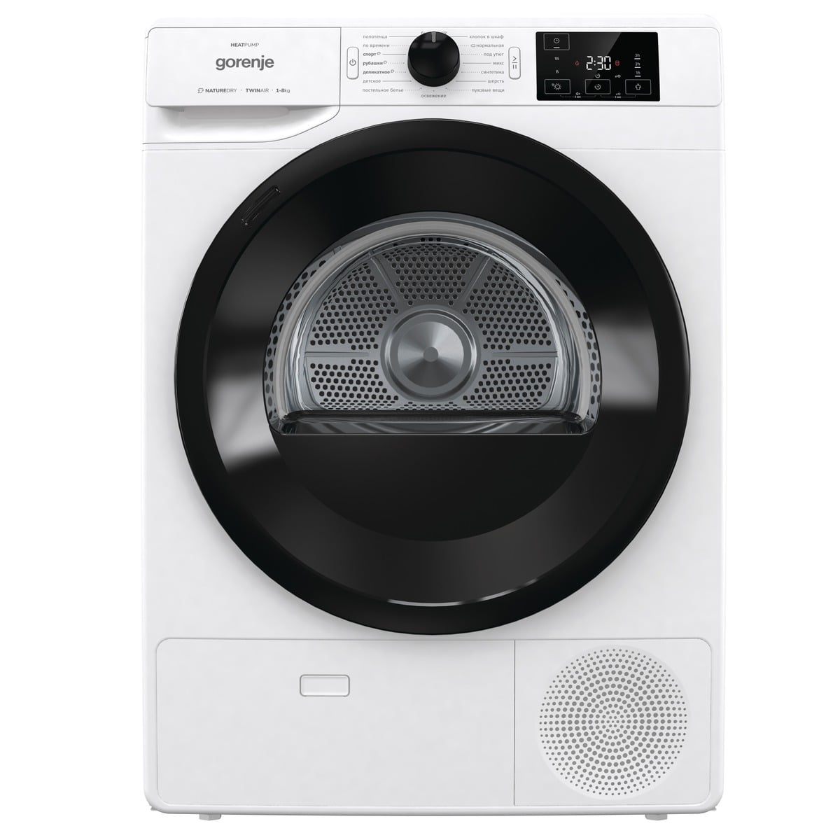 Сушилна машина с термопомпа Gorenje DNE82/GN 8 кг