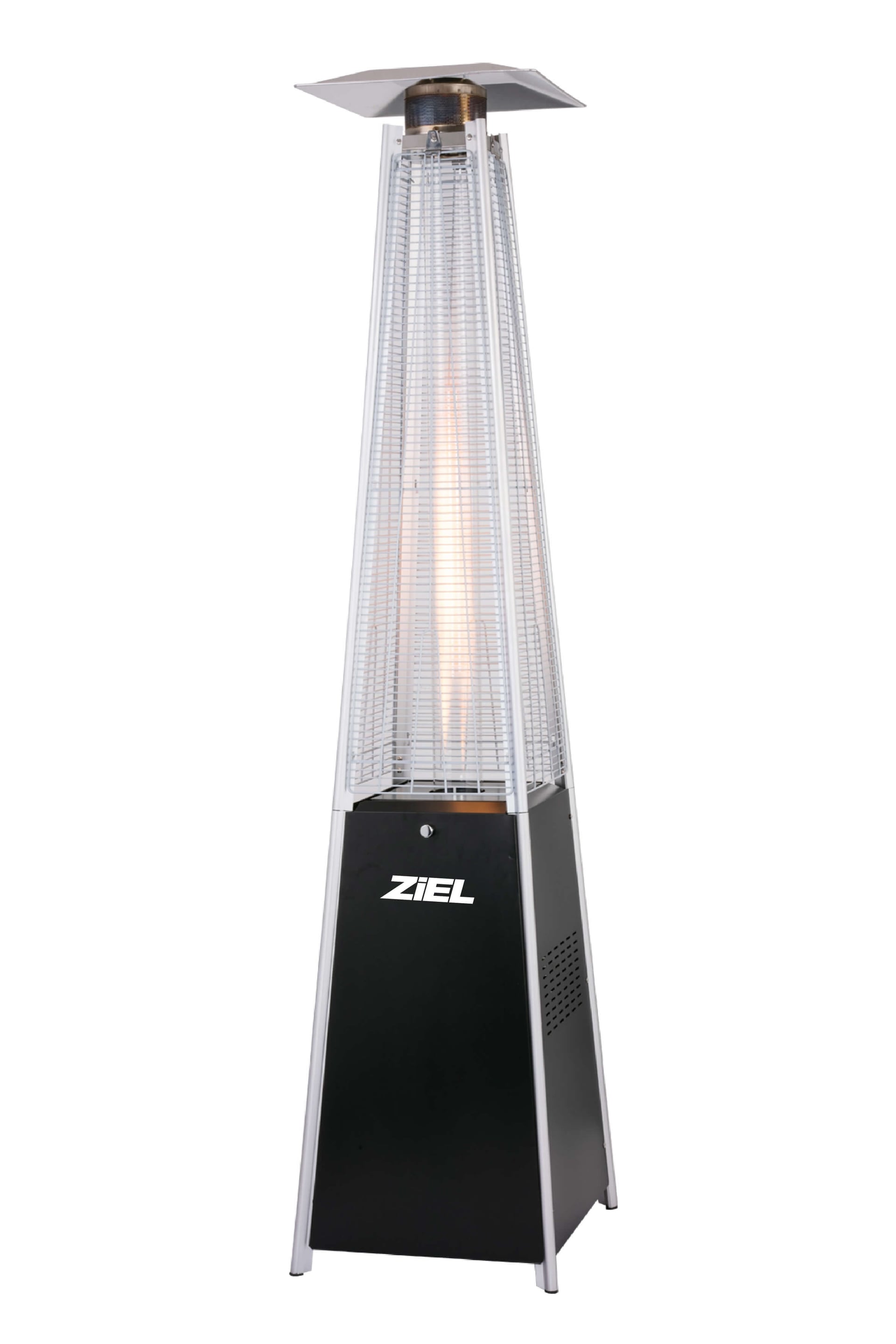 Газова печка пирамида Ziel LQ-701 Черна 13.5 kW