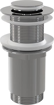 Витло без преливник AlcaDrain A394 Click Clack 1 1/4'' малък пуш