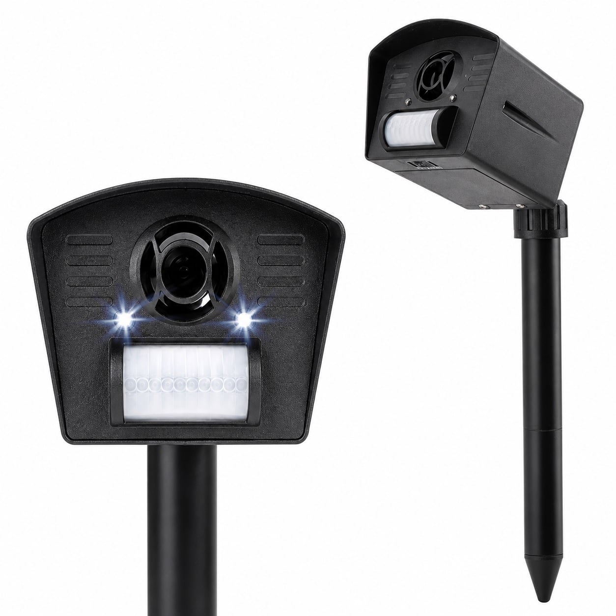 Електронен ултразвуков уред против кучета и котки Gardigo Led 100 кв.м