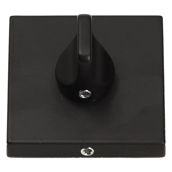 Квадратни розетки WC Gamet Black Matt 2 броя