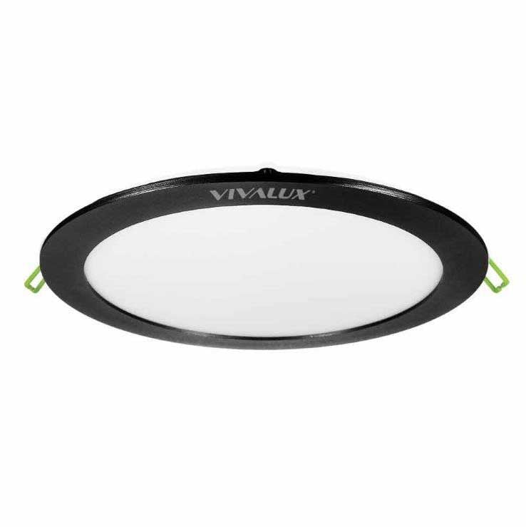LED панел за вграждане кръг Este BK/CL 18W 4000K черен