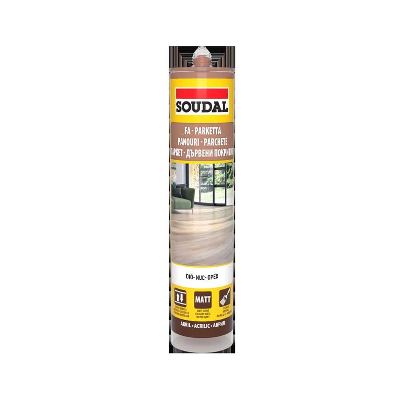 Паркетен уплътнител Soudal орех 310мл