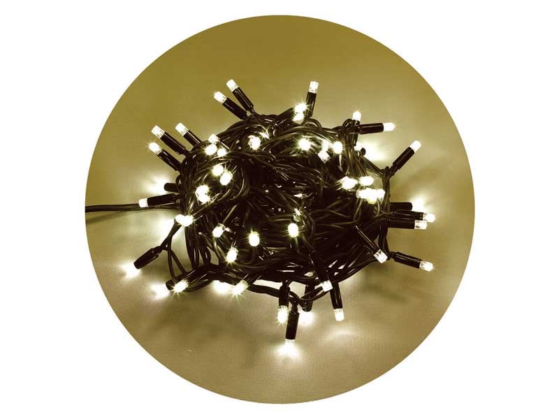 Гирлянд Rubber 100 LED топла светлина 10м IP44