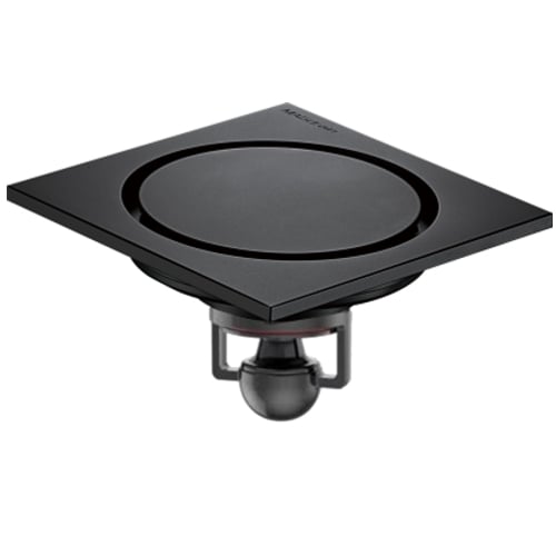 Подов сифон MAGdrain Black matt C14G55-O 100x100мм