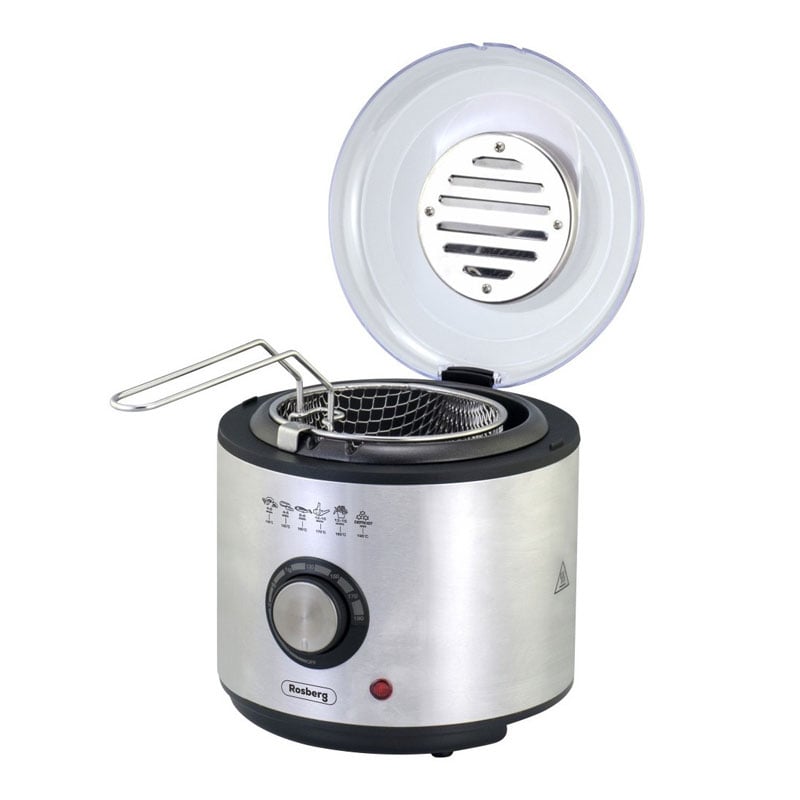 Фритюрник Rosberg R51980U Инокс 950W 