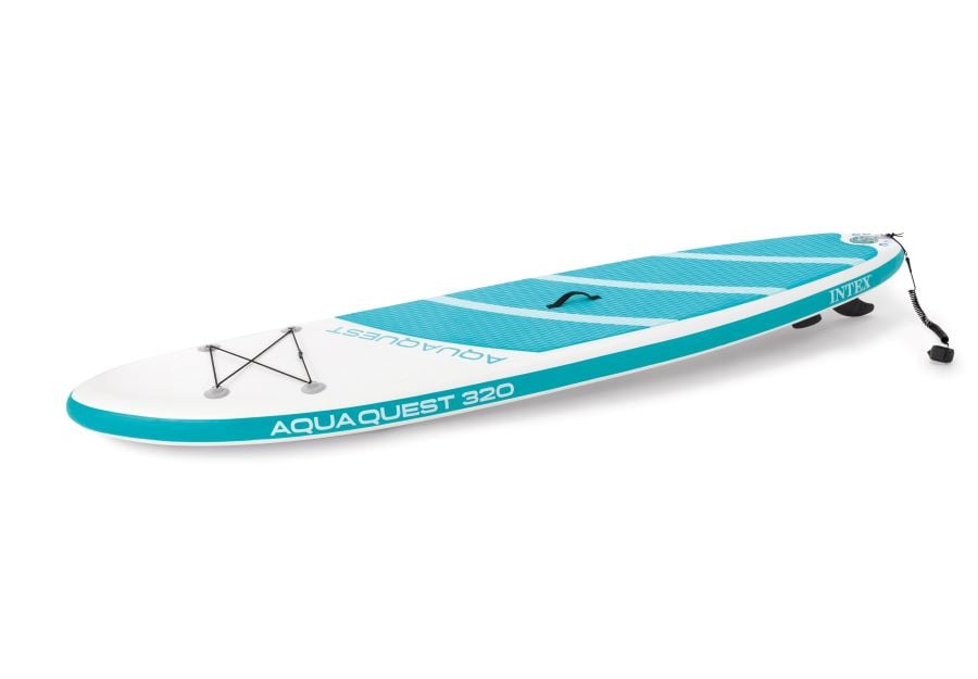 Надуваем SUP 320 Intex Aquaquest 68242NP 320x81x15см