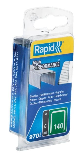 Скоби за такер Rapid 140/6мм 970 броя